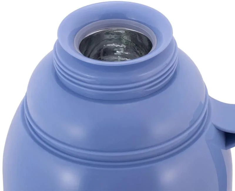 Термос Kamille Glass Nigella 1000 мл скляна колба з чашками