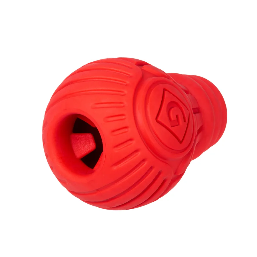Іграшка для собак GiGwi Bulb Rubber 11x7 см гума M червона