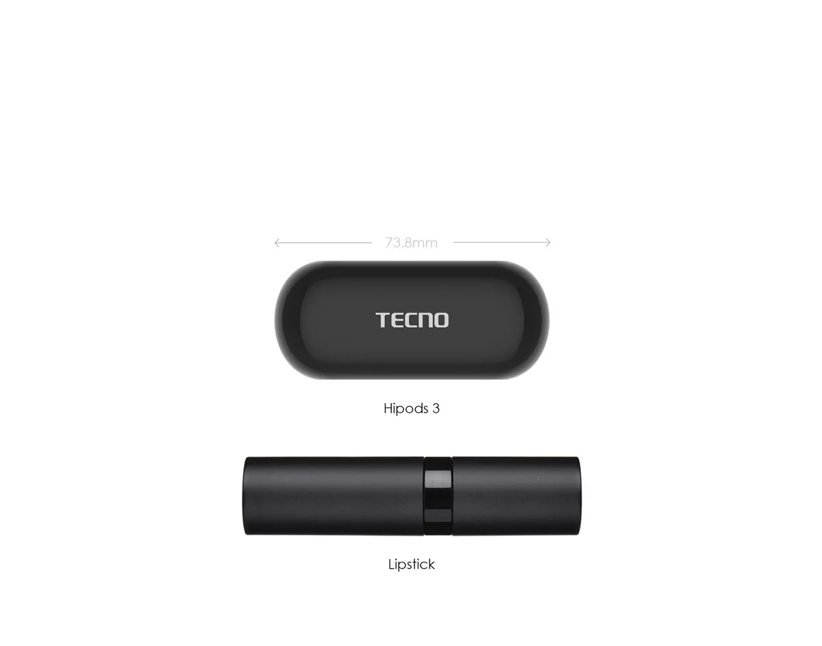 Наушники TECNO Hipods H3 Black