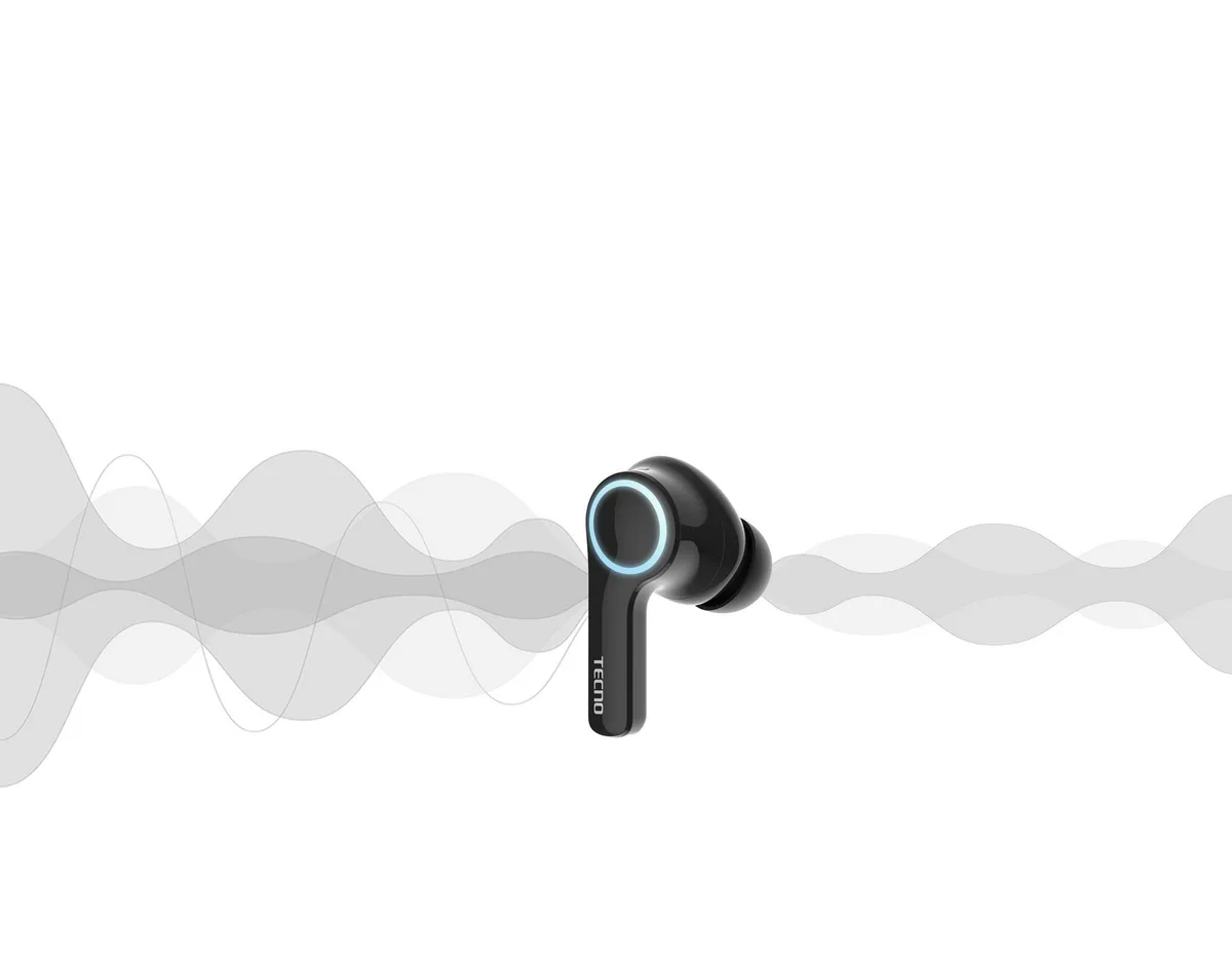 Наушники TECNO Hipods H3 Black