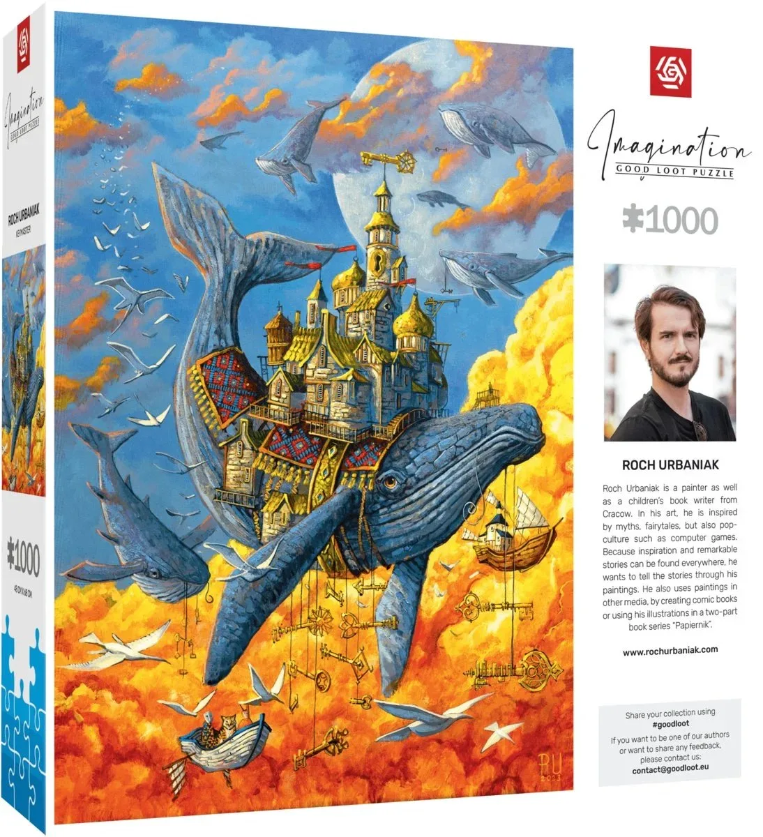 Пазл GoodLoot Imagination: Roch Urbaniak Keymaster 1000 ел.