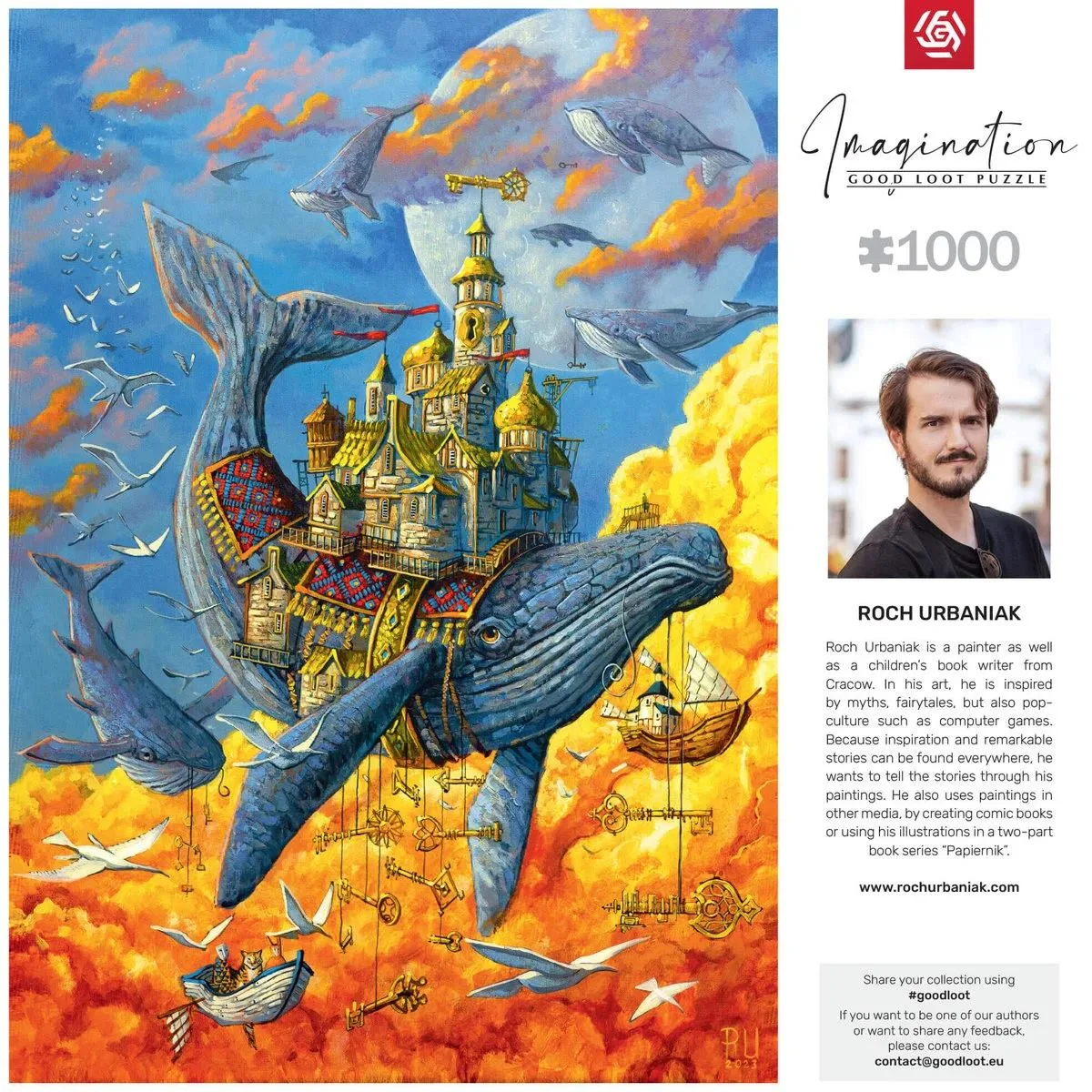 Пазл GoodLoot Imagination: Roch Urbaniak Keymaster 1000 ел.