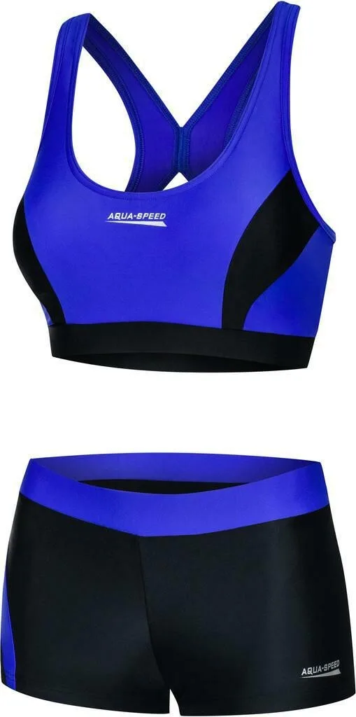 Купальник роздільний Aqua Speed поліамід еластан 36 чорний синій