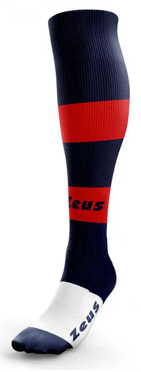 Гетри Zeus поліамід 40-46 темно-сині червоні