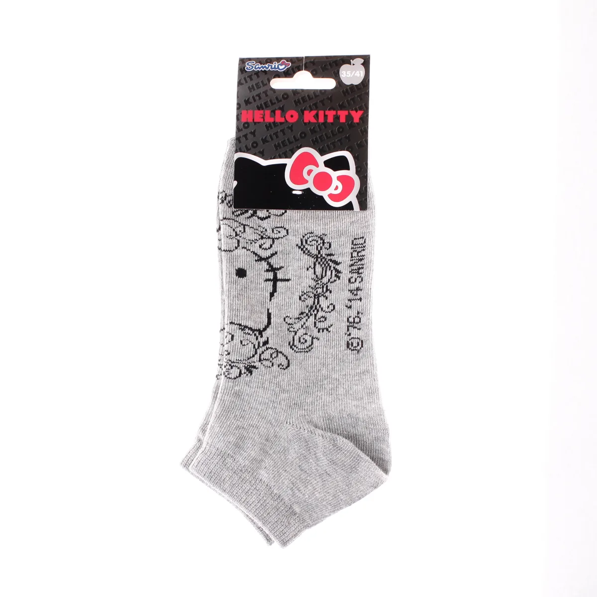 Шкарпетки HELLO KITTY хлопок 35-41 серые