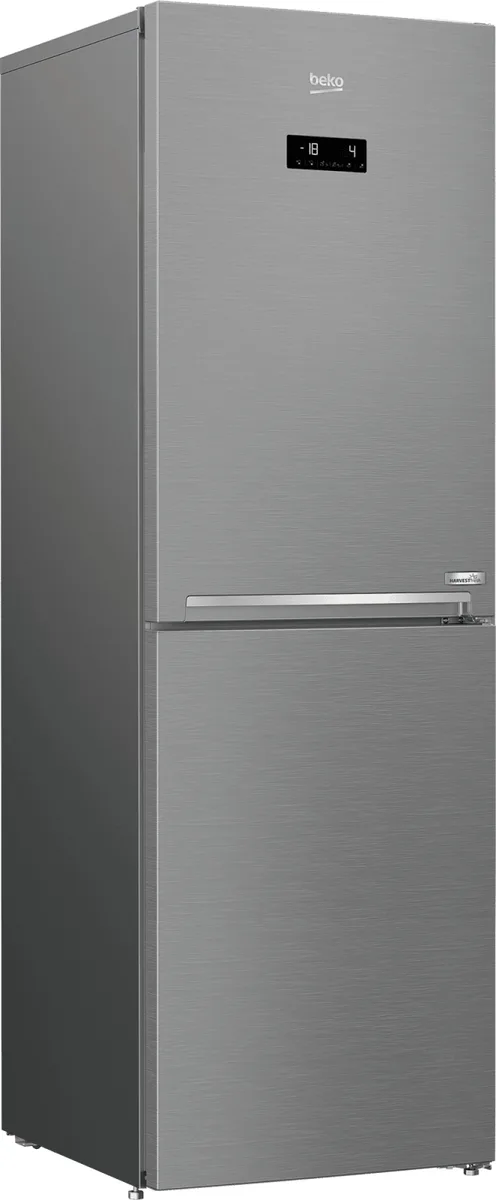 Холодильник Beko Двокамерний 59,5х202,5х67 см Сірий