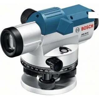 Нівелір оптичний Bosch Professional до 100м ±1,6мм/30м для будівництва зум х26 водостійкий IP54