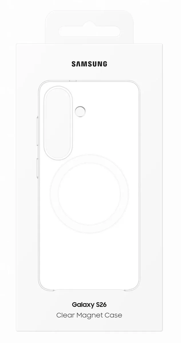 Чохол Samsung полікарбонат TPU Galaxy S26 прозорий