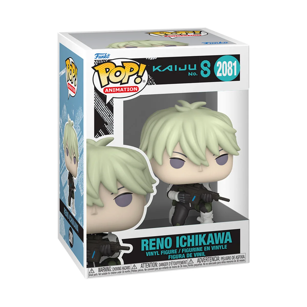 Ігрова фігурка Funko POP! вініл 11,4 см Рено Ічікава Кайдзю № 8