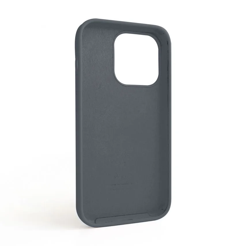 Чохол Silicone Case для Apple iPhone 14 Pro силіконовий 15 сірий