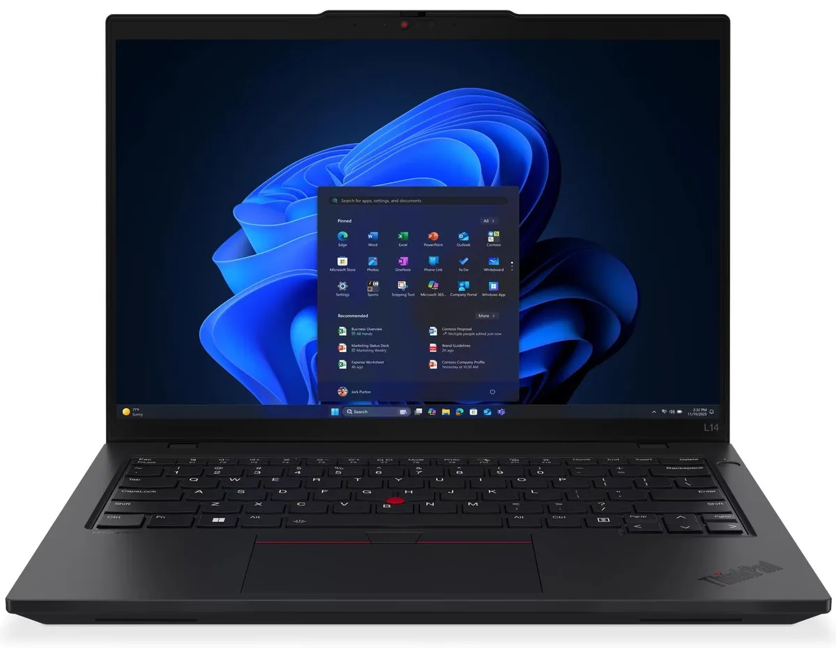 Ноутбук Lenovo ThinkPad L14-G6 14" WUXGA IPS AG, Intel U7-255U, 32GB, F1TB, UMA, Win11P, черный.