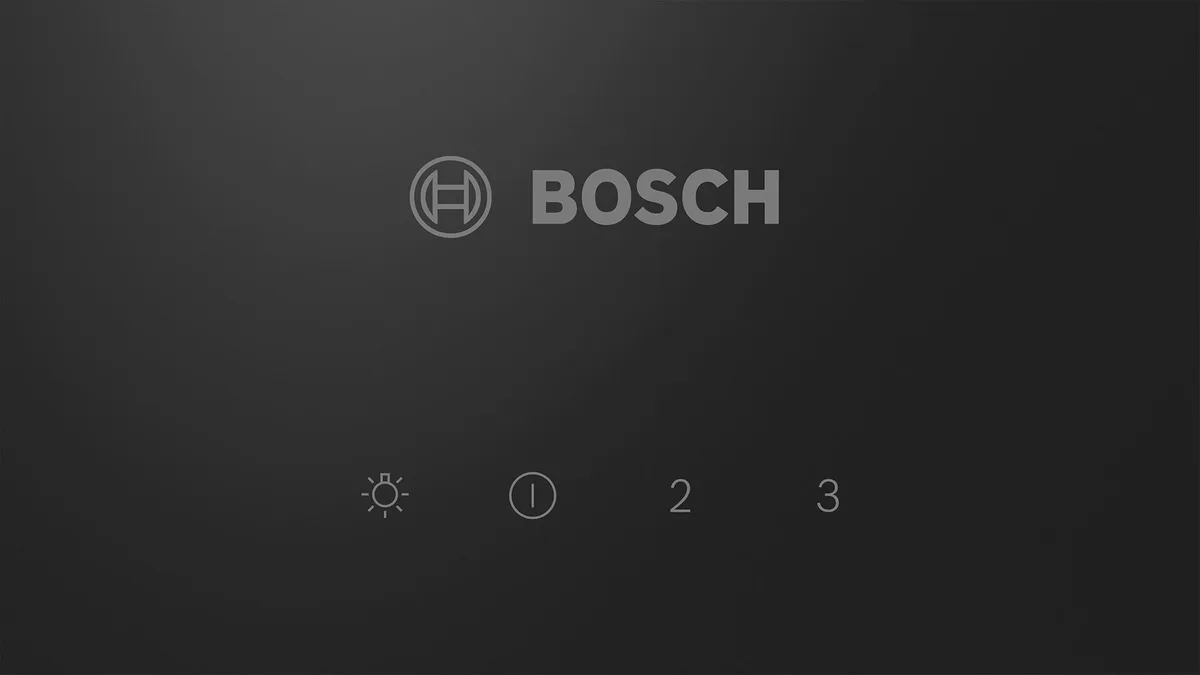 Витяжка Bosch купольна 60 см чорна 360 м³/год