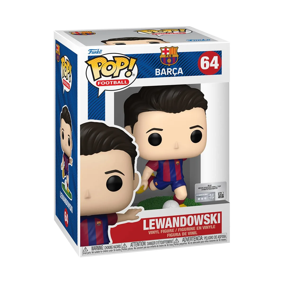 Фигурка Funko POP Football: FC Barcelona - Левандовски