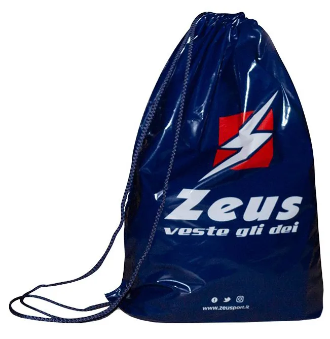 Сумка-мішок Zeus 100% перероблений пластик 39,5х50 см синій