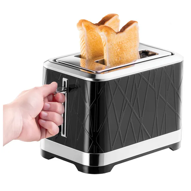 Тостер Russell Hobbs Structure, 1050Вт, пластиковий корпус, чорний.
