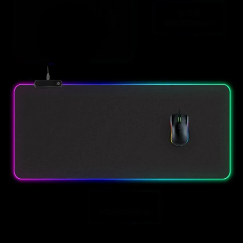 Килимок для миші мікрофібра 800х300х4 мм RGB підсвітка