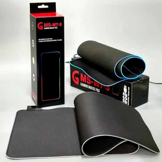 Килимок для миші мікрофібра 800х300х4 мм RGB підсвітка