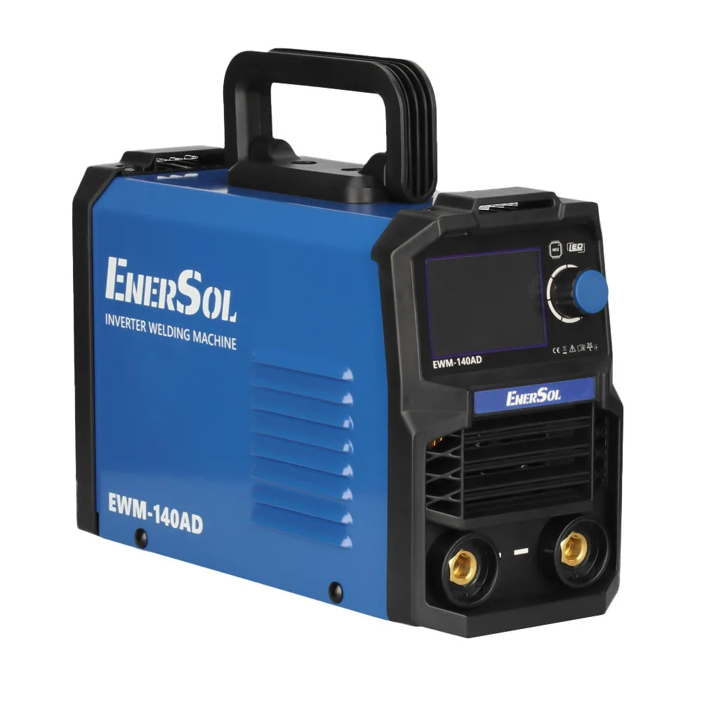 Інверторний зварювальний апарат EnerSol EWM-140AD 20-140А 6.1кВт 160-260В 2.9кг