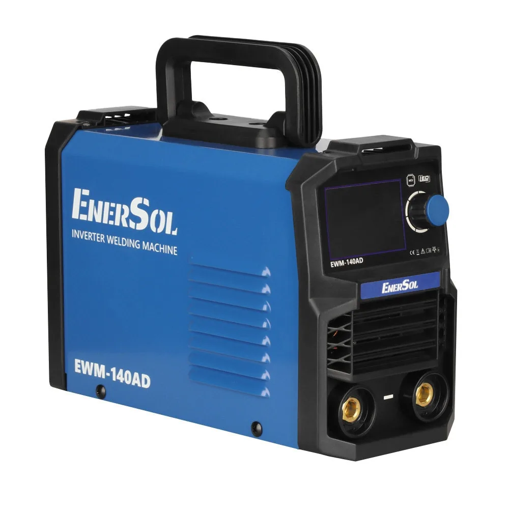 Інверторний зварювальний апарат EnerSol EWM-140AD 20-140А 6.1кВт 160-260В 2.9кг