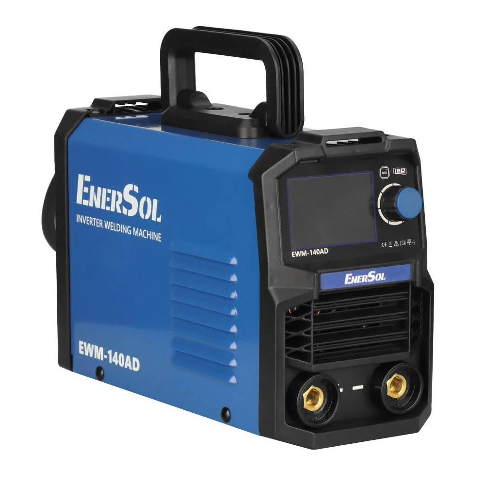 Інверторний зварювальний апарат EnerSol EWM-140AD 20-140А 6.1кВт 160-260В 2.9кг