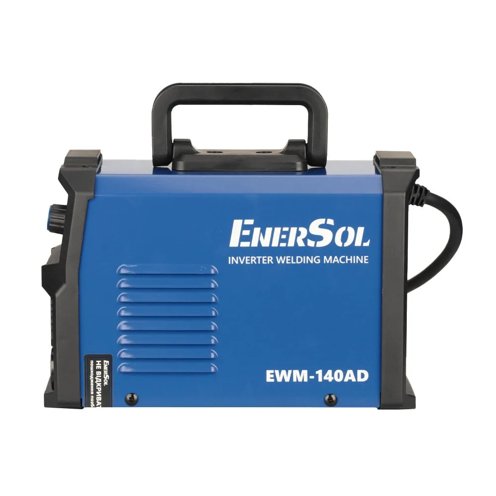 Інверторний зварювальний апарат EnerSol EWM-140AD 20-140А 6.1кВт 160-260В 2.9кг