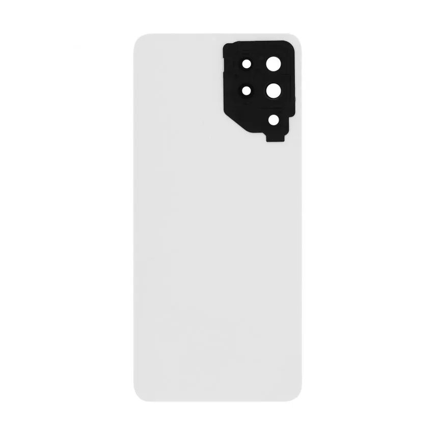 Задняя крышка Samsung High Quality белая со стеклом камеры для Galaxy A22 4G/A225.