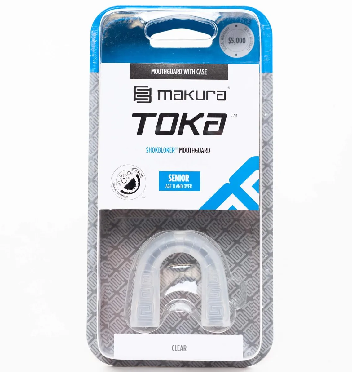 Капа MAKURA термопластик взрослая Clear