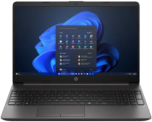 Ноутбук HP 15.6" IPS FHD чорний Intel Core 3 8GB SSD 512GB
