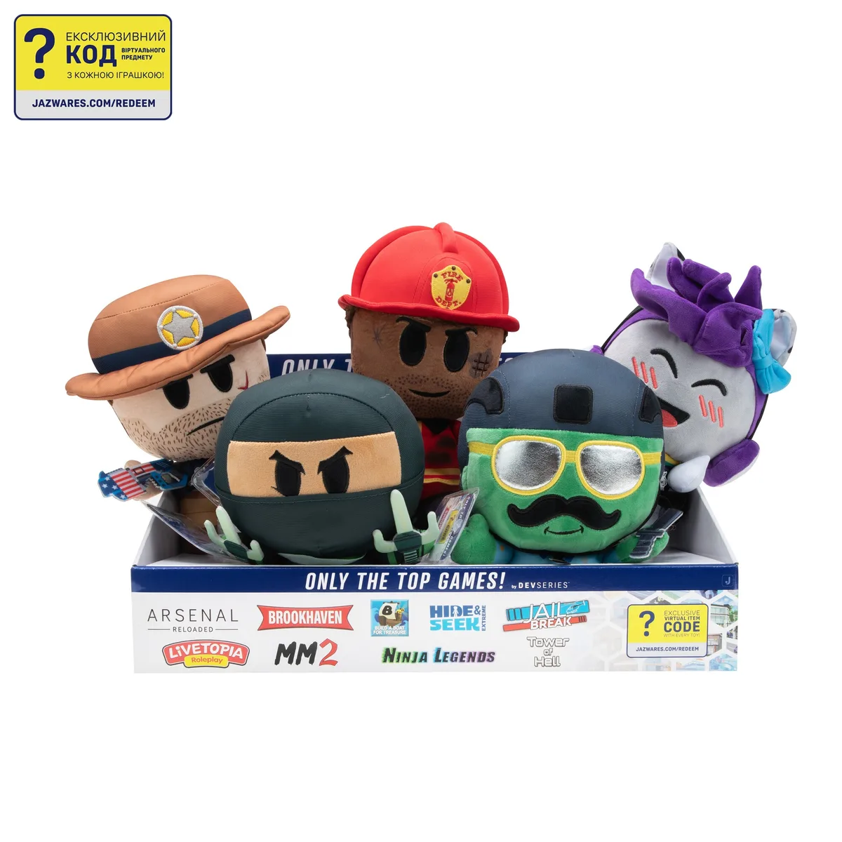 М'яка ігрaшка DevSeries Collector Plush Livetopia: Firefighter