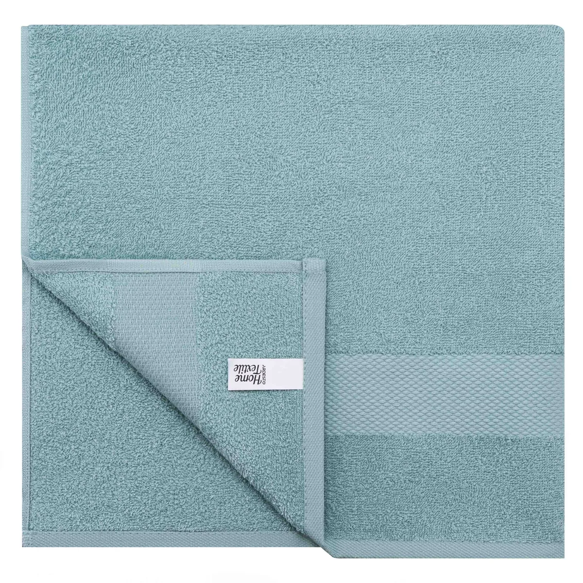 Набір махрових рушників ARDESTO Essence 50x90 см, 70x140 см, 2 шт, 100% бавовна, аква.