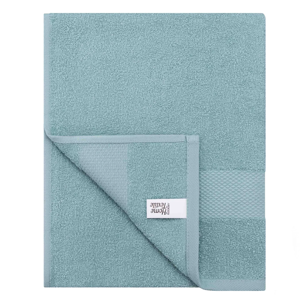 Набір махрових рушників ARDESTO Essence 50x90 см, 70x140 см, 2 шт, 100% бавовна, аква.