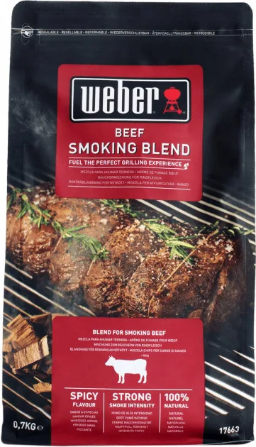 Тріска для копчення яловичини Weber деревна 32,5х12х17 см 100% натуральна