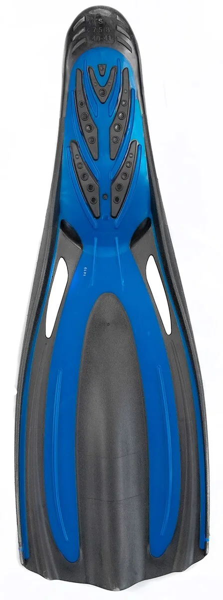 Ласти Aqua Speed TPR гума 46-47 чорні сині