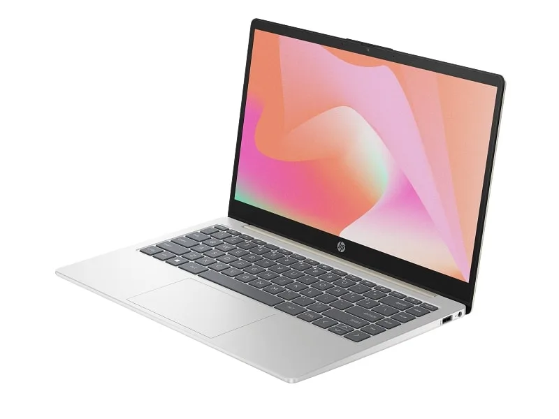 Ноутбук HP 14-ep0034ua 14" FHD IPS AG, Intel i5-1334U, 16GB, F512GB, UMA, DOS, золотистий