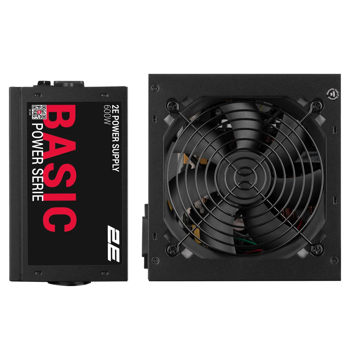 Блок живлення 2E Basic Power  (600W), >80%, 120мм, 1xMB 24pin(20+4), 1xCPU 8pin(4+4), 3xMolex, 4xSATA, 2xPCIe 8pin(6+2)