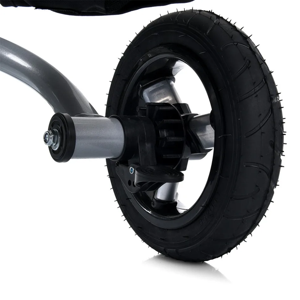 Детский трехколесный велосипед Turbo Trike сталь 12 дюймов чёрный