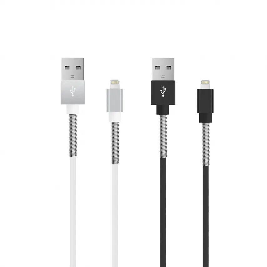 Кабель USB WALKER силіконовий 2м чорний Micro 2,4А