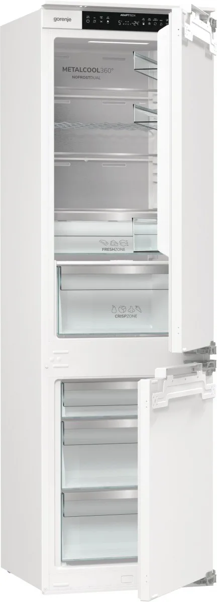 Холодильник Gorenje вбудований 177х69х55 см 244 л Білий A+ No Frost Wi-Fi