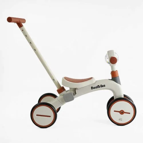 Велосипед 3-х колесный BestTrike для детей с родительской ручкой передние колеса 8 дюймов задние 6 дюймов