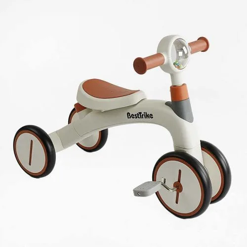 Велосипед 3-х колесный BestTrike для детей с родительской ручкой передние колеса 8 дюймов задние 6 дюймов