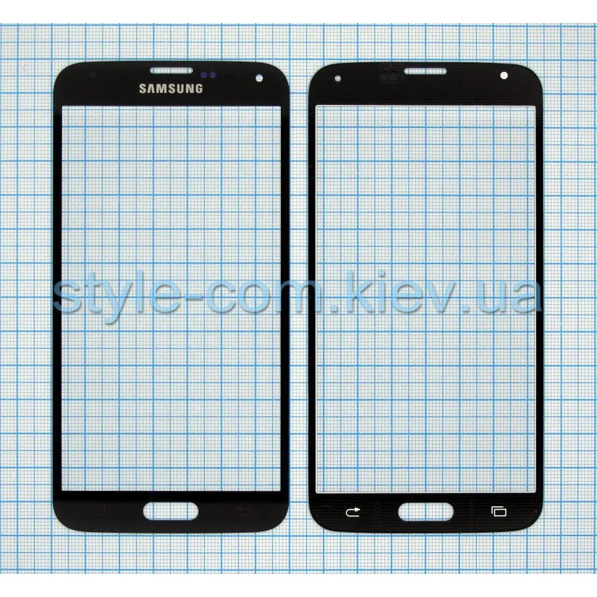 Скло дисплея Samsung чорне 5,1 дюйм Original Quality для переклеювання