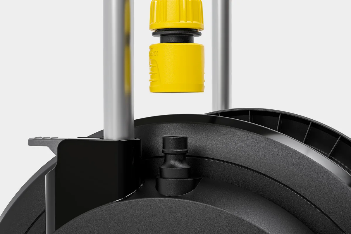 Котушка для шланга Karcher HT 3.20 замість "Котушка зі шлангом Karcher HT 3.20" можна назвати "Універсальна котушка для шланга Kar