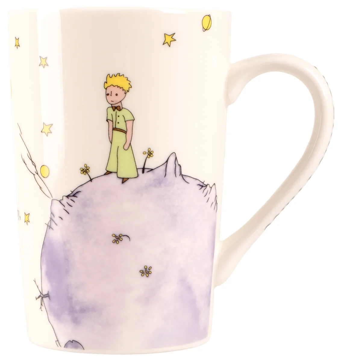 Чашка LED порцелянова 360 мл біла з малюнком Little Prince