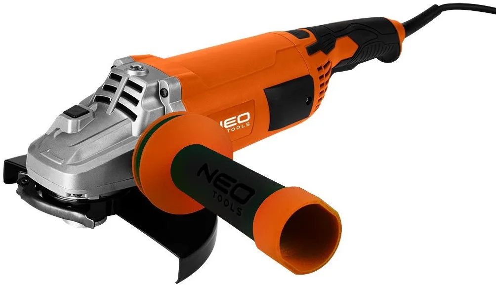 Кутова шліфувальна машина Neo Tools 230 мм, 3000 Вт, 6600 об/хв, 5.6 кг.