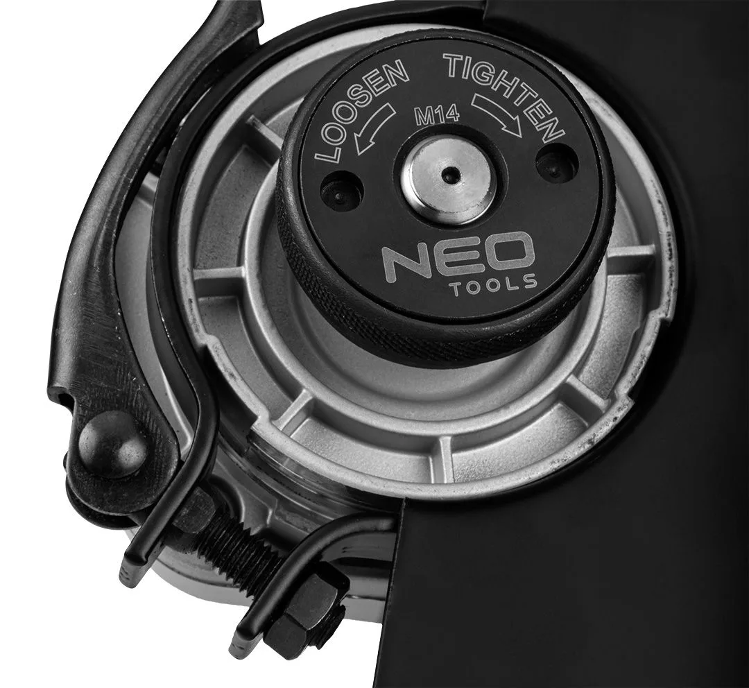 Кутова шліфувальна машина Neo Tools 230 мм, 3000 Вт, 6600 об/хв, 5.6 кг.