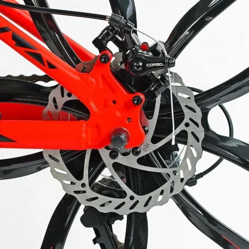 Спортивный велосипед Corso Spider 26 дюймов для активного отдыха и велоспорта.