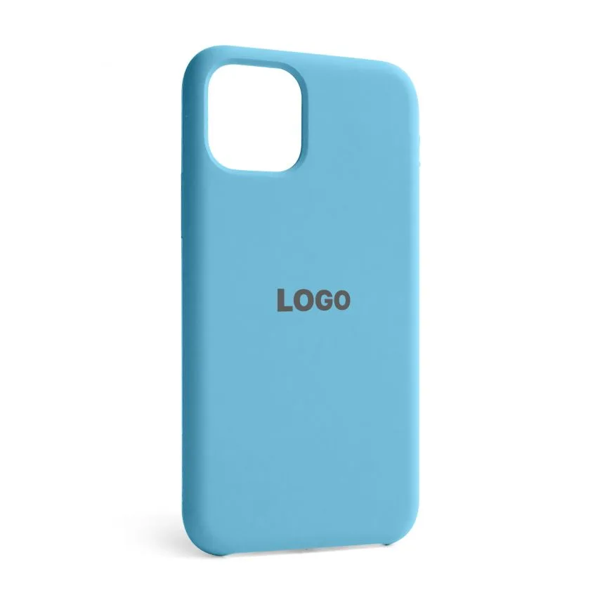 Чохол Silicone Case для Apple iPhone 11 Pro силіконовий блакитний