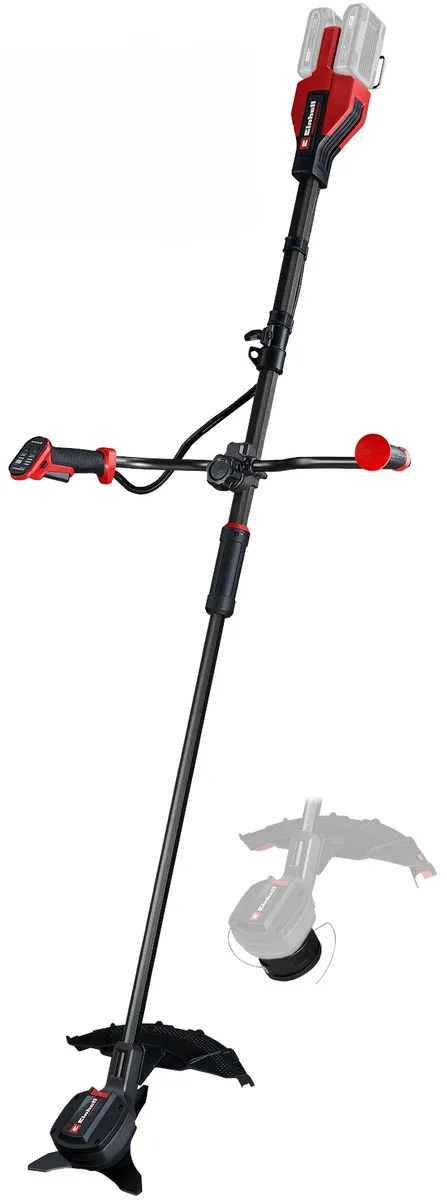 Акумуляторний тример-коса Einhell GP-BC 36/430 Li BL - Solo 36В (18+18) 5200 об/хв, вага 7.25 кг, без батареї та зарядного пристро