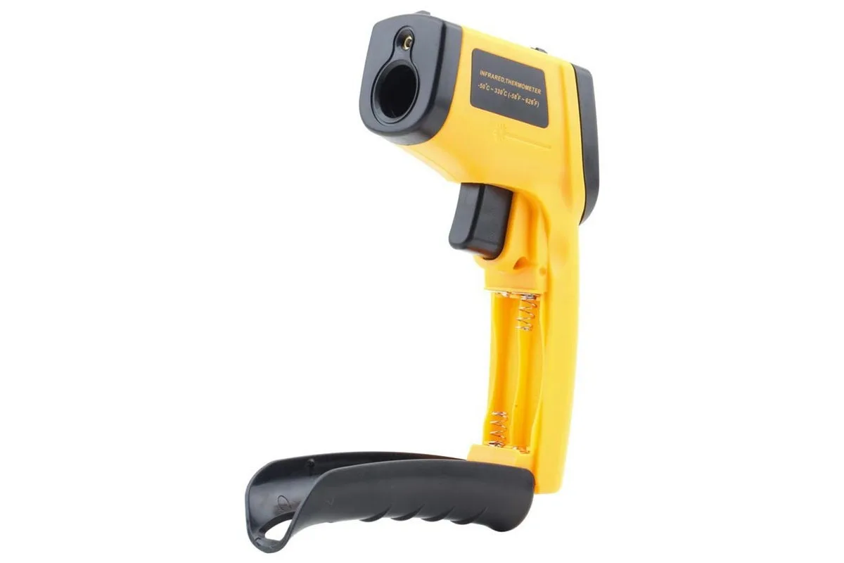 Пірометр BENETECH GM320 інфрачервоний -50-400°C 12:1 пило- та вологозахищений