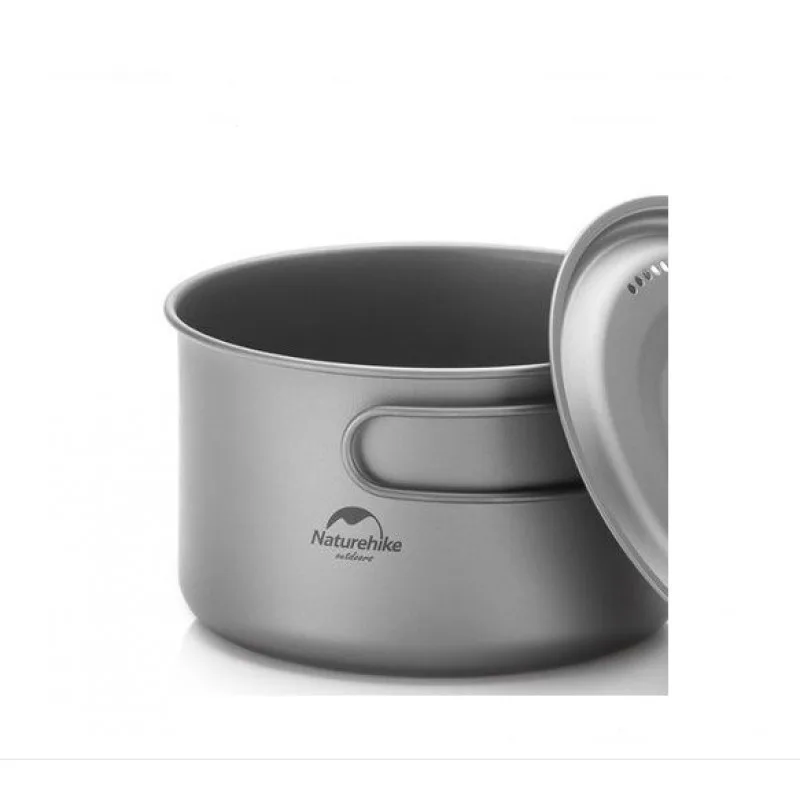 Каструля титановая 1300 мл Naturehike 13,8х9 см